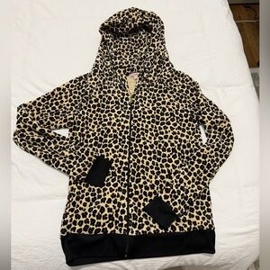 Juicy Couture velour cheetah jacket
